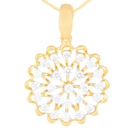 Stunning Chakra design Diamond Pendats