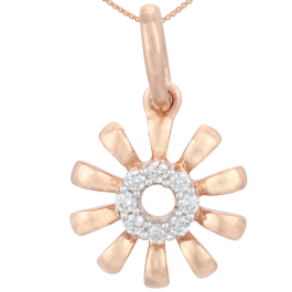 Sparkling Rays Diamond Pendants