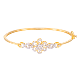 Mesmerizing Glint Floral Diamond Bracelets