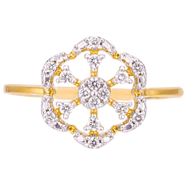 Shimmering Little Floret Diamond Rings