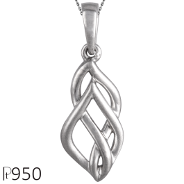 Trendy Style Platinum Pendant