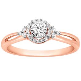 Beautiful Crown Design Diamond Ring
